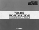 Yamaha PSR-60 Návod k obsluze