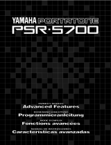 Yamaha psr-5700 Návod k obsluze