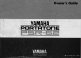 Yamaha PSR-62 Návod k obsluze