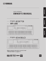 Yamaha PSR-EW310 Návod k obsluze