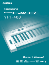 Yamaha PORTATONE PSR-E403 Návod k obsluze