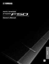 Yamaha PSR-F50 Návod k obsluze