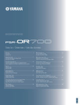 Yamaha PSR-OR700 list