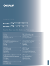 Yamaha PSR-S900 list