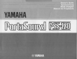 Yamaha PortaSound PSS-120 Návod k obsluze