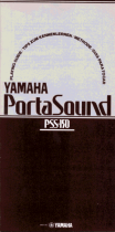 Yamaha PSS-150 Návod k obsluze