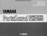 Yamaha PSS-560 Návod k obsluze
