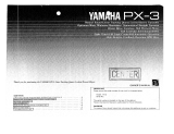 Yamaha PX-3 Návod k obsluze