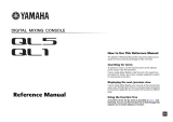 Yamaha QL1 Uživatelský manuál