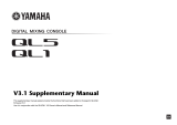 Yamaha QL5 Uživatelský manuál