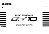 Yamaha QY10 Návod k obsluze