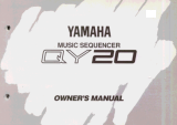 Yamaha QY20 Návod k obsluze