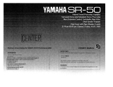 Yamaha SR-50 Návod k obsluze
