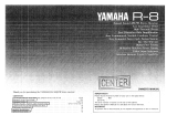 Yamaha R-8 Návod k obsluze