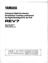 Yamaha REV7 Návod k obsluze