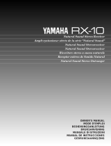 Yamaha RX-10 Návod k obsluze