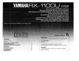 Yamaha RX-1100U Návod k obsluze