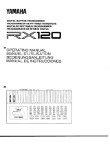 Yamaha RX-120 Návod k obsluze