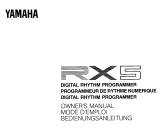 Yamaha RX-5 Návod k obsluze