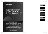 Yamaha RX-S600 Návod k obsluze