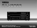 Yamaha RXV2092 Uživatelský manuál