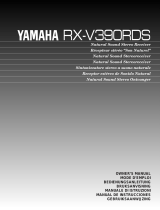 Yamaha RX-V390RDS Uživatelský manuál