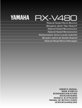 Yamaha RX-V480 Uživatelský manuál