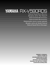 Yamaha RX-V590RDS Uživatelský manuál