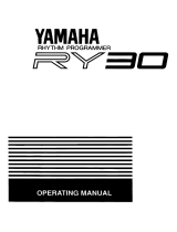 Yamaha RY30 Návod k obsluze