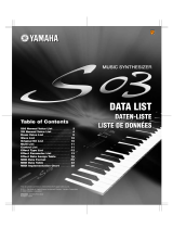 Yamaha S03 list