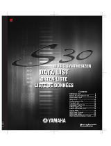 Yamaha S30 list