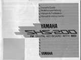 Yamaha SHS-200 Návod k obsluze