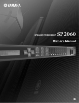 Yamaha SP2060 V1 Návod k obsluze
