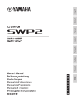 Yamaha SWP2 Návod k obsluze