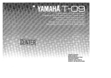 Yamaha T-09 Návod k obsluze