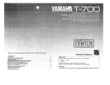 Yamaha T-700 Návod k obsluze