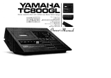 Yamaha TC800GL Návod k obsluze