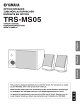 Yamaha TRS-MS05 Návod k obsluze