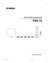 Yamaha TSS10 Uživatelský manuál