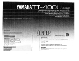Yamaha TT-400 Návod k obsluze