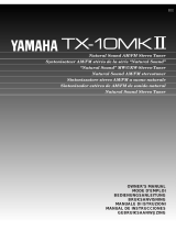 Yamaha TX-10MKII Návod k obsluze