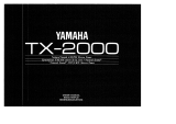 Yamaha TX-2000 Návod k obsluze