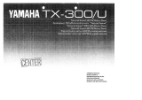 Yamaha TX-300 Návod k obsluze