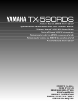 Yamaha TX-590RDS Návod k obsluze