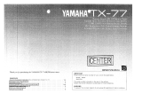 Yamaha TX-77 Návod k obsluze