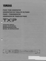 Yamaha TX1P Uživatelský manuál