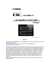 Yamaha V7 Uživatelská příručka