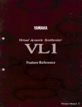 Yamaha VL-1 Návod k obsluze