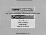 Yamaha PortaSound VSS-100 Návod k obsluze