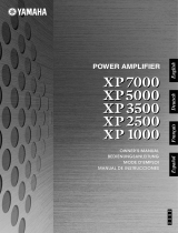 Yamaha XP1000 Návod k obsluze